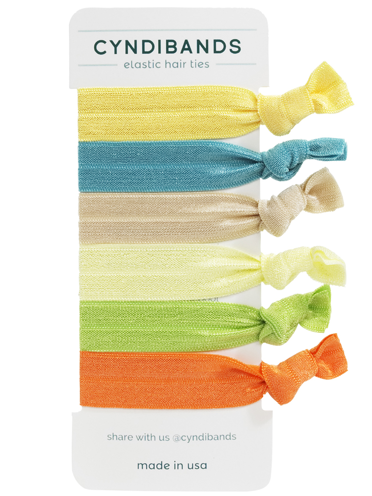 Clementine elastic hair ties at