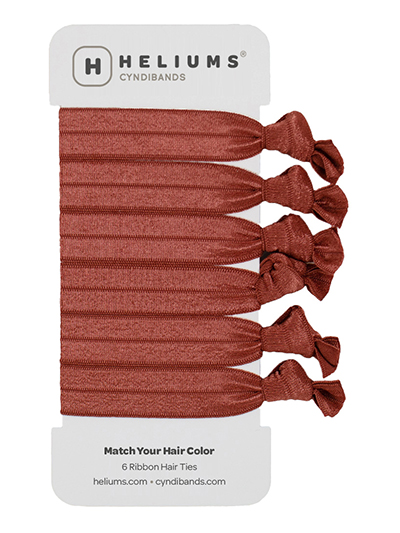 Color Match Knotted Ribbon Hair Ties