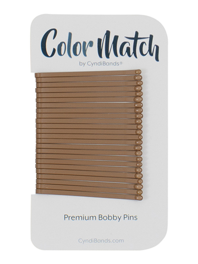 bobby pins for light brown hair