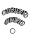 small gentle seamless hair ties