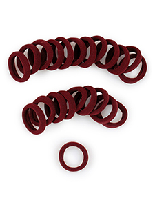 thumbnail image 2 of PartyKindom 20pcs Hair Ties Rubber Bands Hair Bands For Women Ponytail Holders Seamless 2 of 9