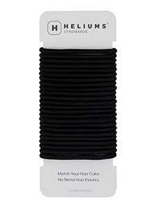 BlackColor Match No-metal 4mm Hair Ties